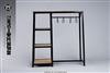 American Industrial Style Storage Rack - MMM Toys 1/6 Scale Diorama Accessory