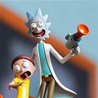 Rick and Morty - Mondo Polystone Statue