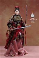 Hu Sanliang The Emerald Serpent Red Version - Water Margin - Mr. Z x Ding Toys 1/6 Scale Figure