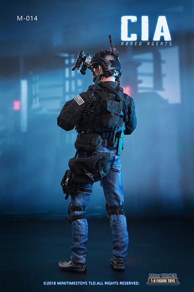 CIA Armed Agent - Version A with Figure - Mini Times 1/6 Scale Figure