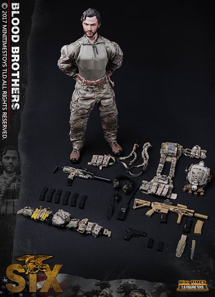 Mini Times US Navy Seal Team Six M009 12" Nude Body loose échelle 1/6th 