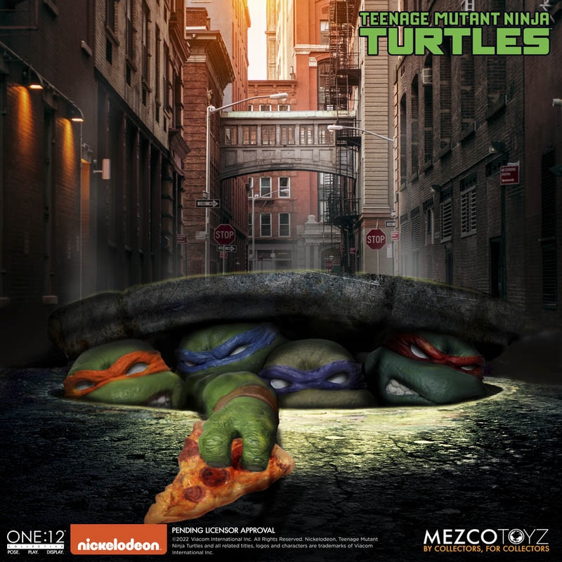 Mezco Toyz - One:12 Teenage Mutant Ninja Turtles Deluxe Box Set – Ages  Three and Up