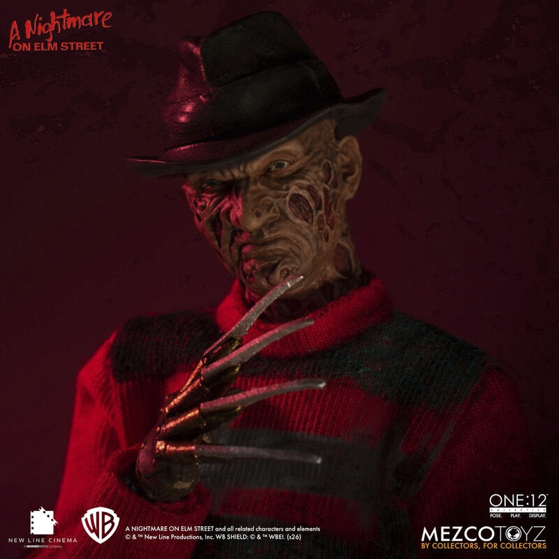 Freddy Krueger  - A Nightmare on Elm Street (1984) - Mezco Toys One:12 Collective