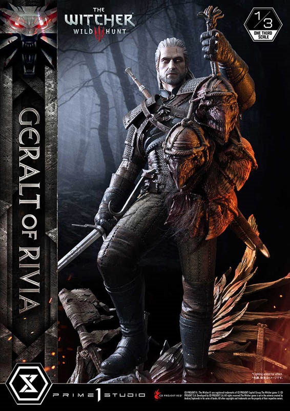 Geralt of Rivia - The Witcher - Prime 1 Studio Statue