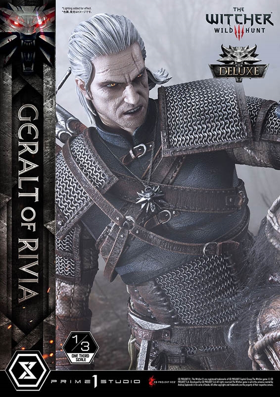 Museum Masterline The Witcher 3: Wild Hunt Geralt of Rivia Deluxe Version