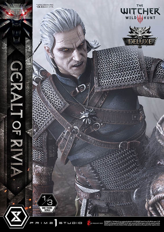 Geralt of Rivia Deluxe - The Witcher - Prime 1 Studio Statue