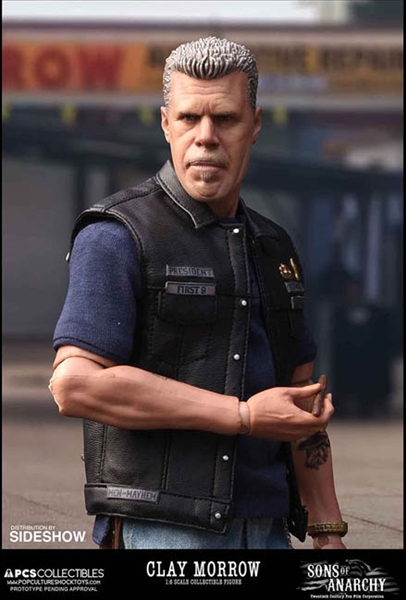 Wacky Wobbler – Figurine Bobblehead Sons Of Anarchy : Clay – Taille 18 Cm – Sous Licence Officielle
