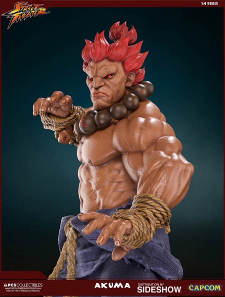 New SHF Street Fighter V No.05 AKUMA Action Figure Fighting Body Statues In  Box