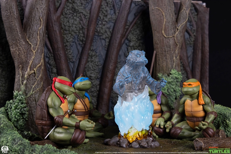 Splinter’s Spirit Mini Scale - Teenage Mutant Ninja Turtles - PCS Diorama