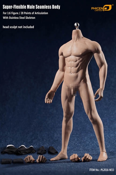 1 6 scale seamless male body