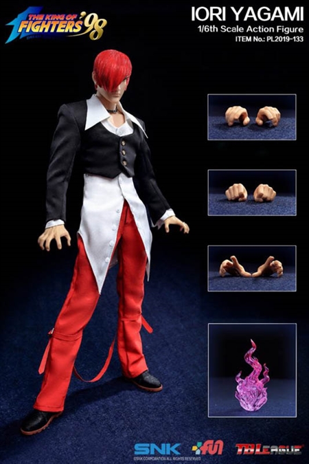 Storm Toys 1/12 King of Fighters 98 Crazy Iori Yagami OROCHI Action Figure  Gift