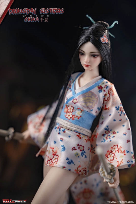 Doomsday Sisters Chika in White - TB League 1/6 Scale Figure