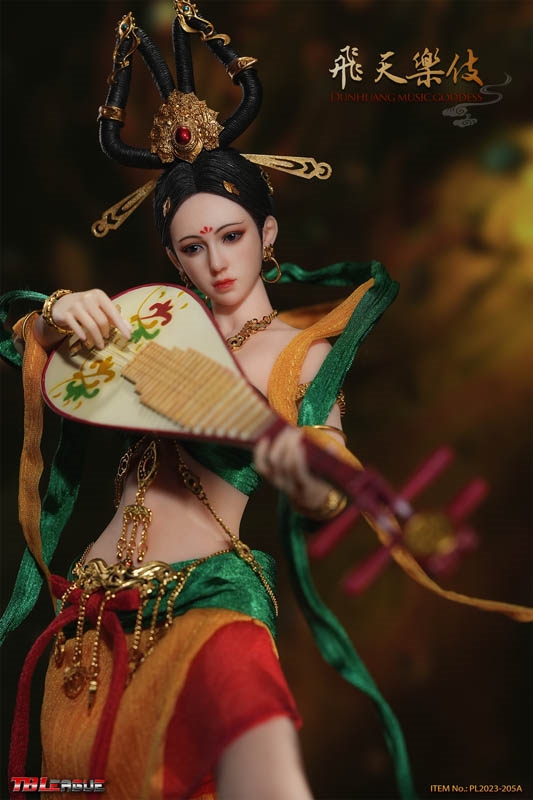 Dunhuang Music Goddess in Red - TB League 1/6 Scale Figure