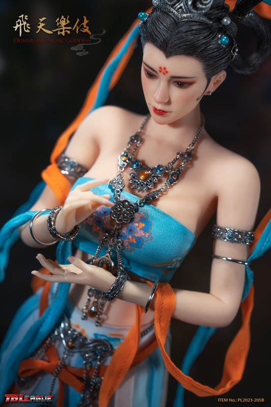 Dunhuang Music Goddess in Blue - TB League 1/6 Scale Figure