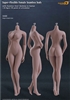 Super-Flexible Female Seamless Body S06B Large-Suntan - Phicen 1/6 Scale