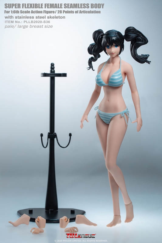 Anime Girl Super-Flexible Seamless Body with Head Sculpt - TB League 1/6 Female Body