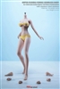 Seamless Body - Tall and Slender Large Bust - No Head and Detachable Feet - TBLeague 1/6 Scale Figure