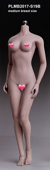 Phicen Super-Flexible Seamless Female Body - Medium Bust - Suntan Skin PL-2017-S19B