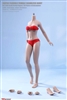 Female Body S49A -Medium Bust - Suntan - No Head - Detachable Feet - TBLeague 1/6 Scale Figure
