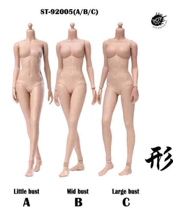 Superflex female body - Suntan Version - Pop Toys 1/6 Scale Accessory