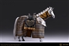 Gothic Silver Armor Horse - Pop Toys 1/6 Scale Figure Accessory