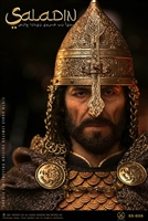 Saladin and Throne BUNDLE - Fine Copper Handmade Armor - POP Toys 1/6 Scale Figure