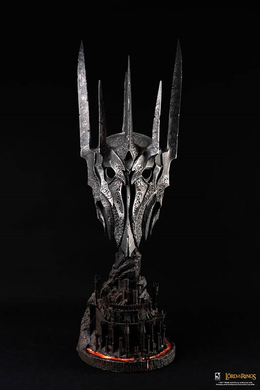 Sauron Art Mask - Lord of the Rings - PureArts Life-Size Diorama