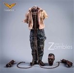 Figurine Pocket World Zombie échelle 1/12 - Référence PW-2012D - Neuf Sous Blister (2019)