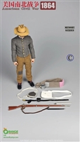 Confederate - American Civil War - Qorange x QOToys Memory  Series 1/6 Scale Accessory Set