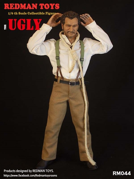 Ugly Cowboy Redman Action Figures Head w/ Neck Joint 1/6 Scale CLEARANCE 