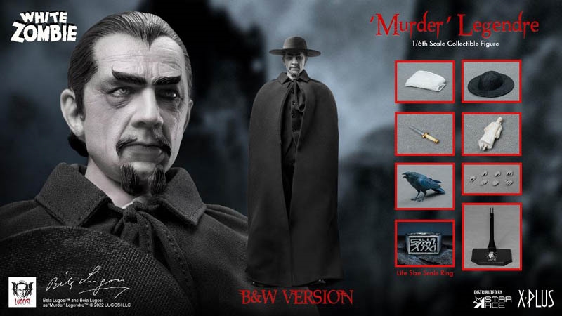 Murder Legendre - 90th Anniversary Black and White Version - Star Ace 1/6 Scale Figure