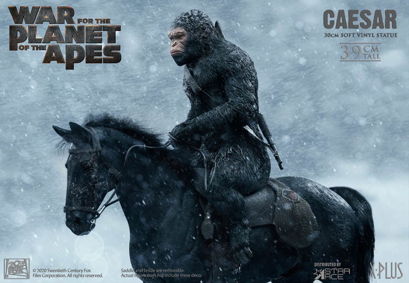 Caesar - Gun Version - Dawn of the Planet of the Apes - Star Ace Vinyl  Statue