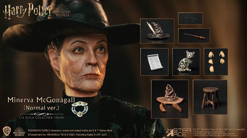 Minerva McGonagall - Normal Version - Harry Potter - Star Ace 1/6 Scale  Figure