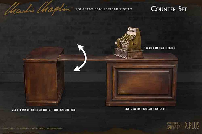 The Pawn Shop Counter - Charlie Chaplin - Star Ace 1/6 Scale Collectible Set