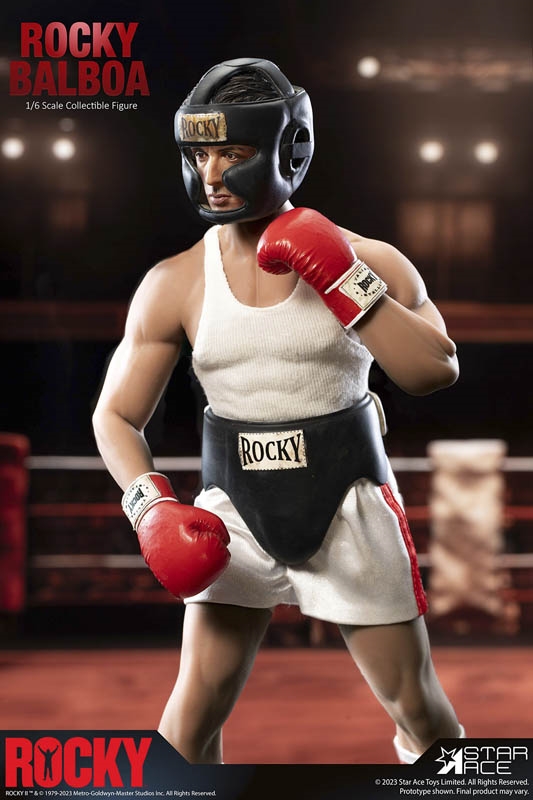 Rocky Balboa (Boxer Version) Deluxe 2.0 -SA-0134 - Rocky II - Star Ace 1/6 Scale Figure
