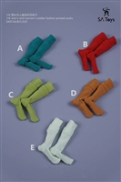 Multicolor Socks Set - SA Toys 1/6 Scale Accessory