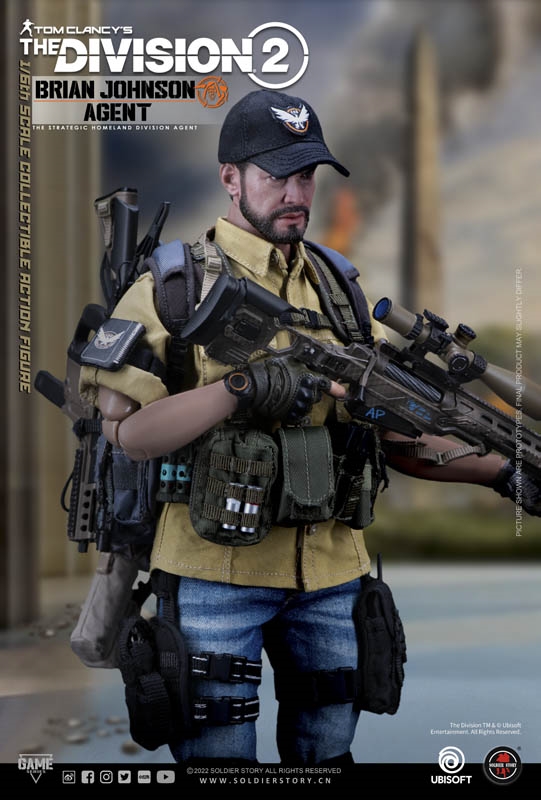 Agent Brian Johnson - Standard Version - Ubisoft The Division 2 - Soldier Story 1/6 Scale Figure