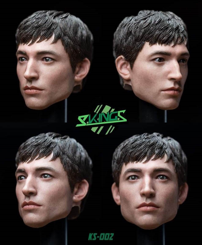 Asian Head Sculpt - S. King 1/6 Scale Accessory