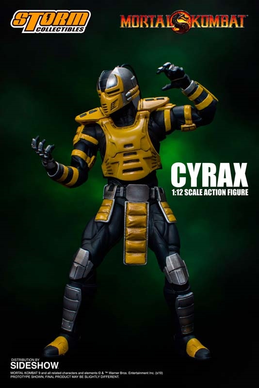 Cyrax - Mortal Kombat - Storm Collectibles 1/12 Scale