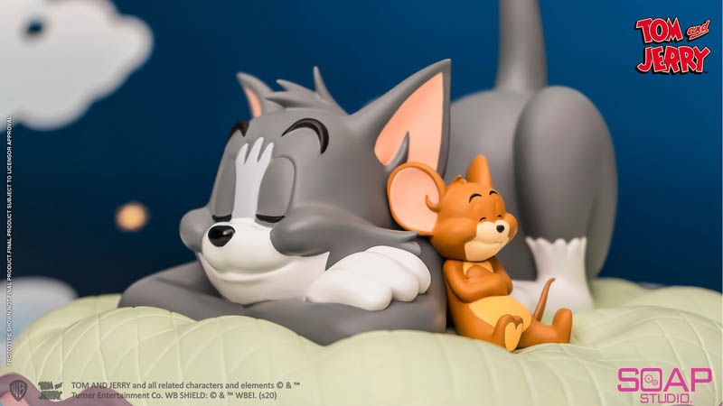 Sweet Dreams - Tom and Jerry - Soap Studios Statue