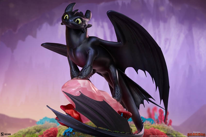 Toothless - How to Train your Dragon - Sideshow Statue