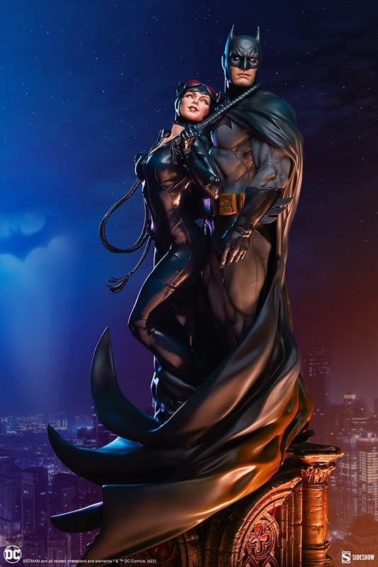 Batman and Catwoman - DC Comics - Sideshow Diorama