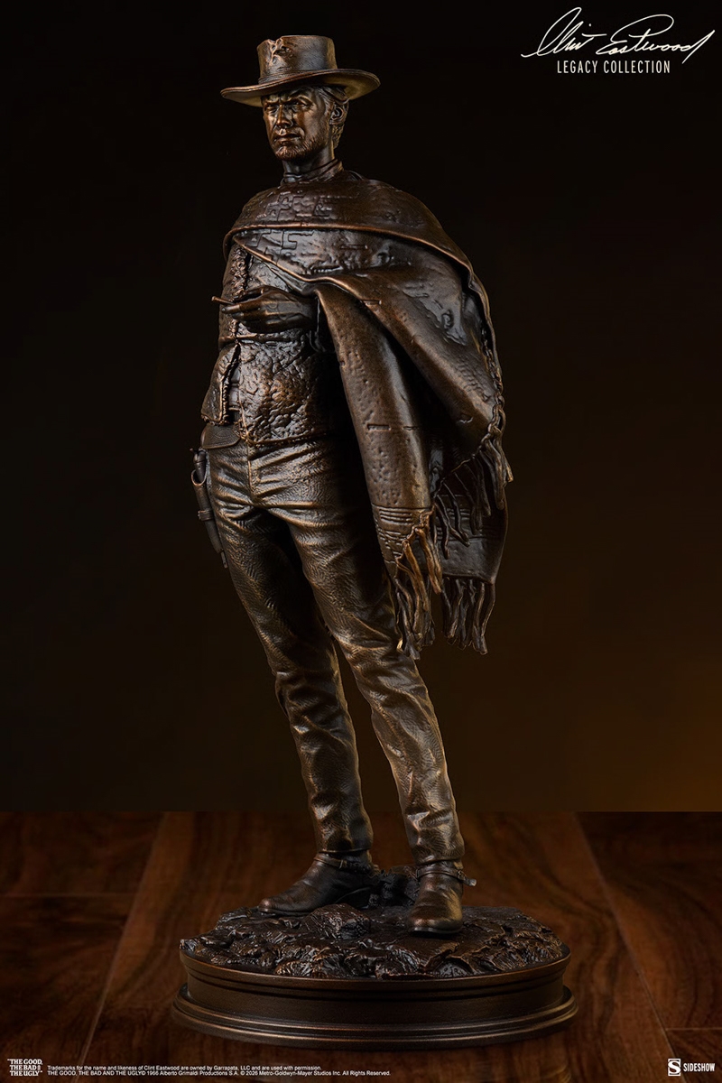 The Man with No Name (Faux Bronze) - Clint Eastwood Legacy Collection- Sideshow Premium Format Figure