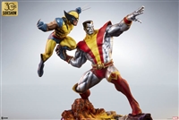 Fastball Special: Colossus and Wolverine - Marvel - Sideshow Statue