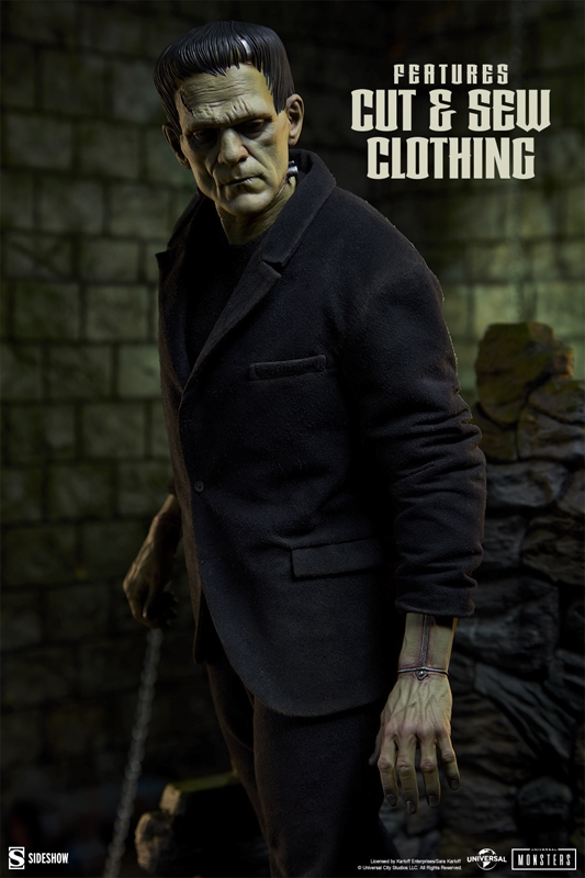 Frankenstein Fabric Costuming - Sideshow Premium Format Figure