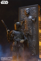 Boba Fett and Han Solo in Carbonite - Sideshow Premium Format Figure