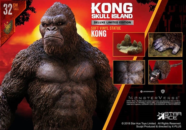 Kong - Skull Island - Star Ace Soft Vinyl Statue - Deluxe Version