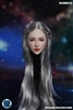 Asian Headsculpt 24 - Silver Hair - Super Duck 1/6 Scale Accessory