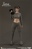Zara Sporty Girl - Brown Hair Version - True 1 Toys 1/6 Scale Figure