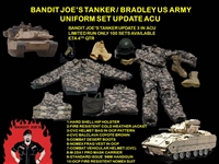 ACU Version Bradley Tanker Set - Bandit Joe 1/6 Scale Accessory Set